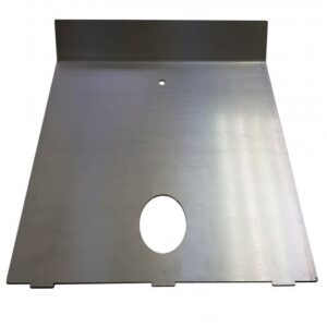 Tôle arrière de la chambre de combustion