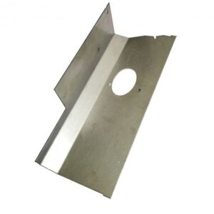 Tôle avant droite de la chambre de combustion