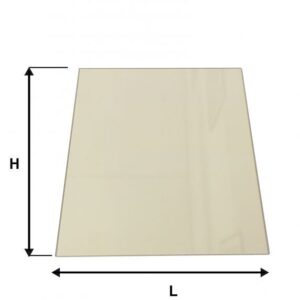 Verre en céramique pour porte hydro 28 Kw